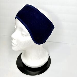 Unisex Fleece Running Headband Earmuffs Blue, Gray, Black Set of 3 - NIP